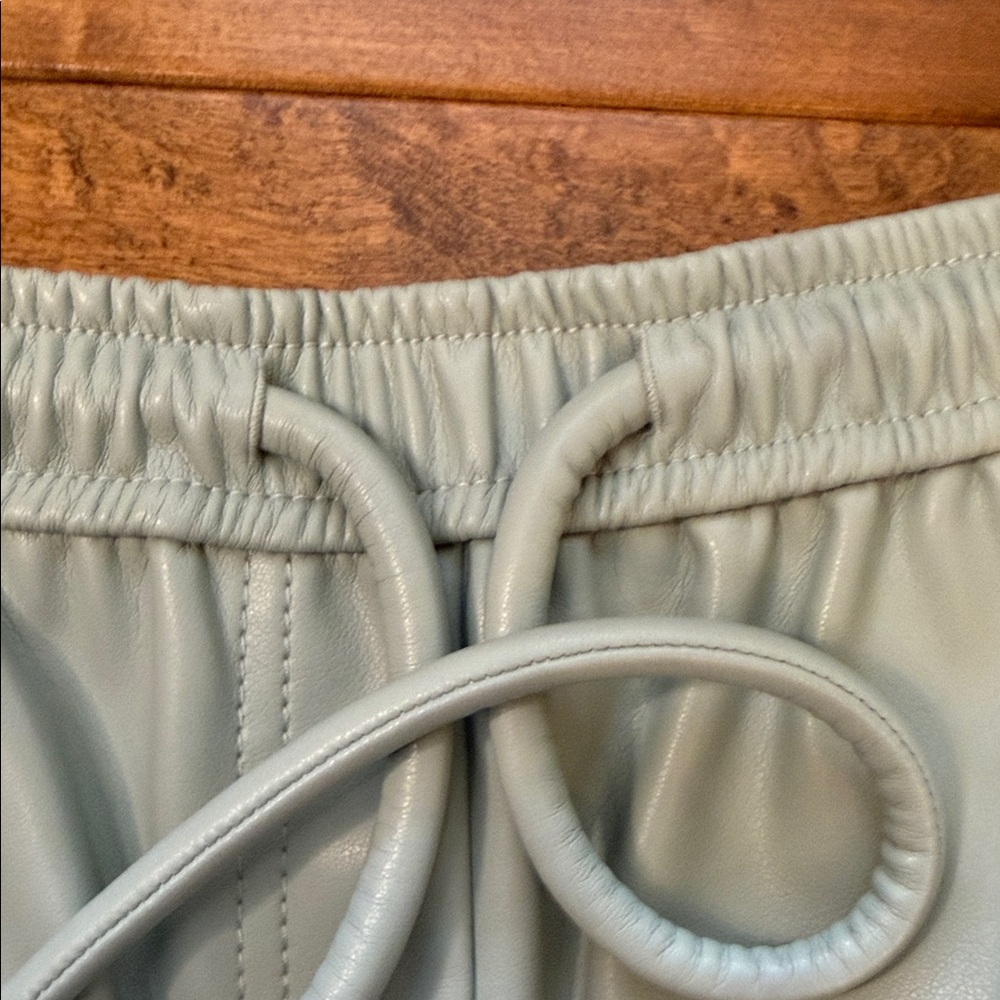 JONATHAN SIMKHAI Doah Vegan Leather Shorts - Picture 4 of 12